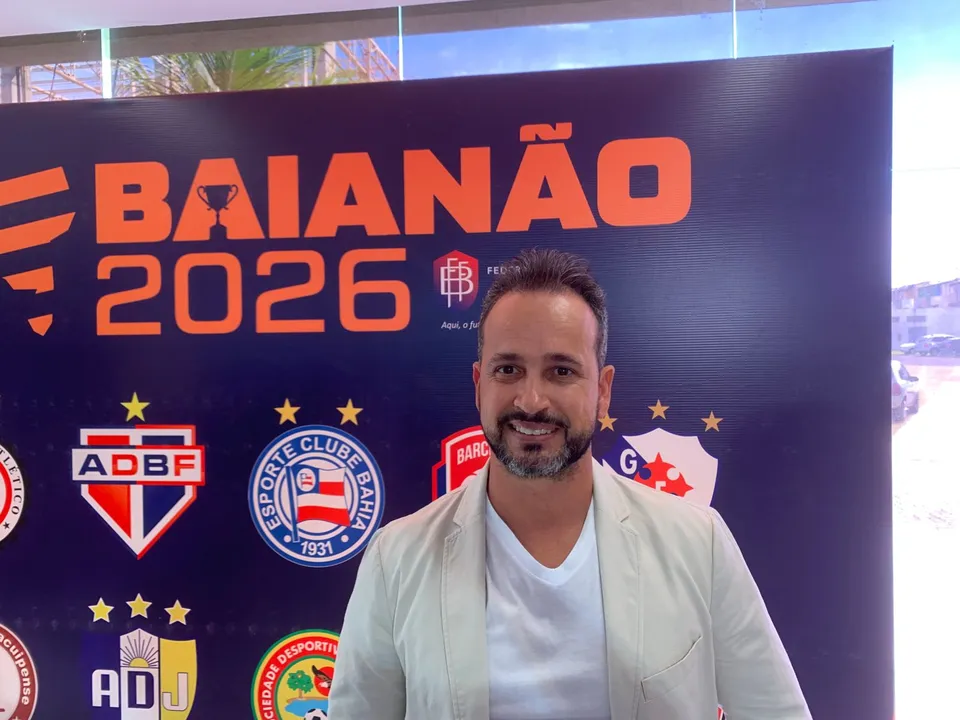 Ricardo Lima, presidente da Federação Bahiana de Futebol