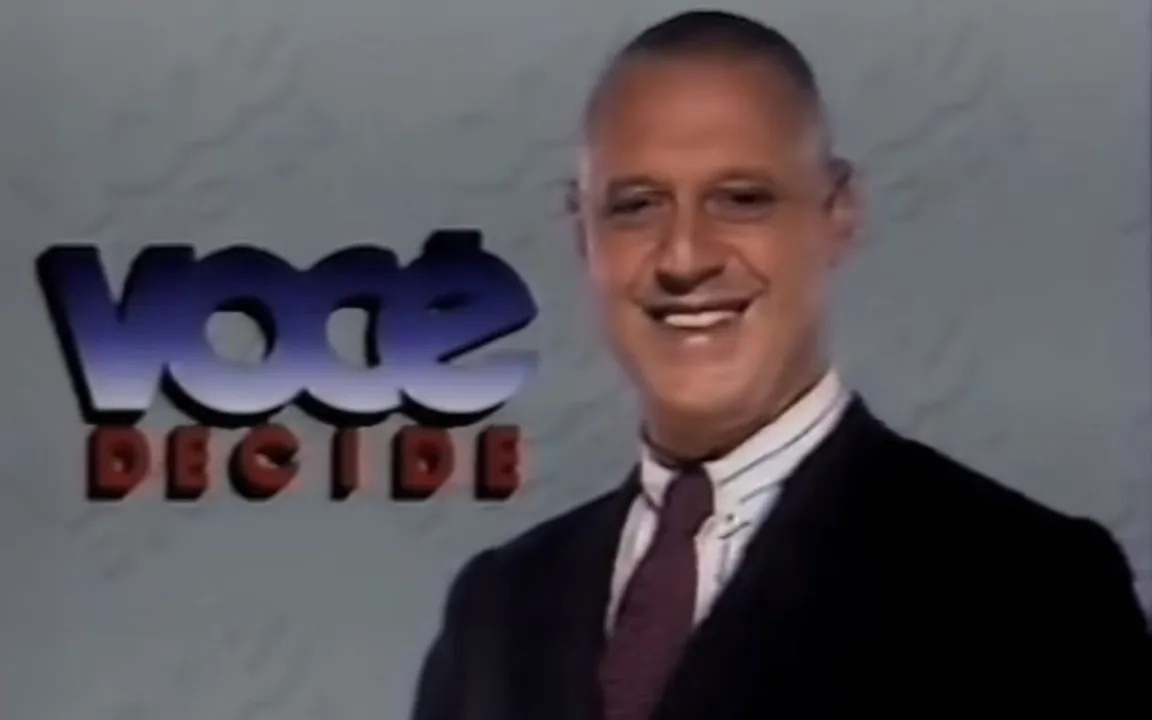 O programa contava com a apresentação de atores famosos