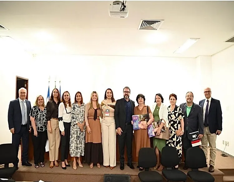 Promotores de Justiça, organizadores do workshop