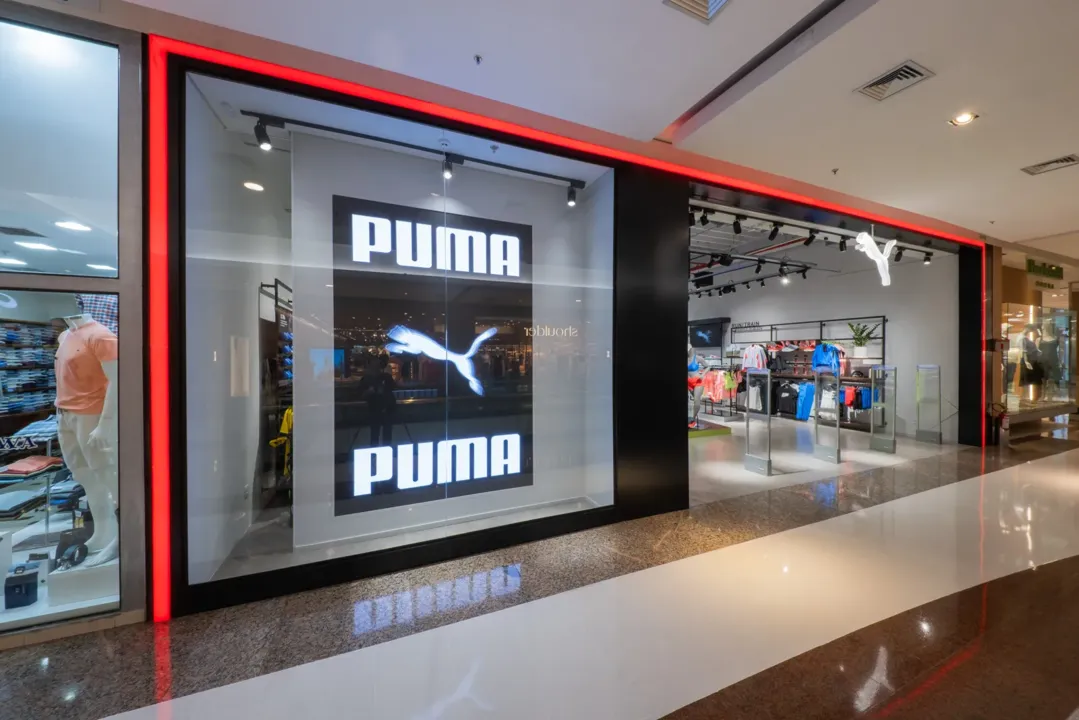 Unidade de loja da PUMA em São Paulo