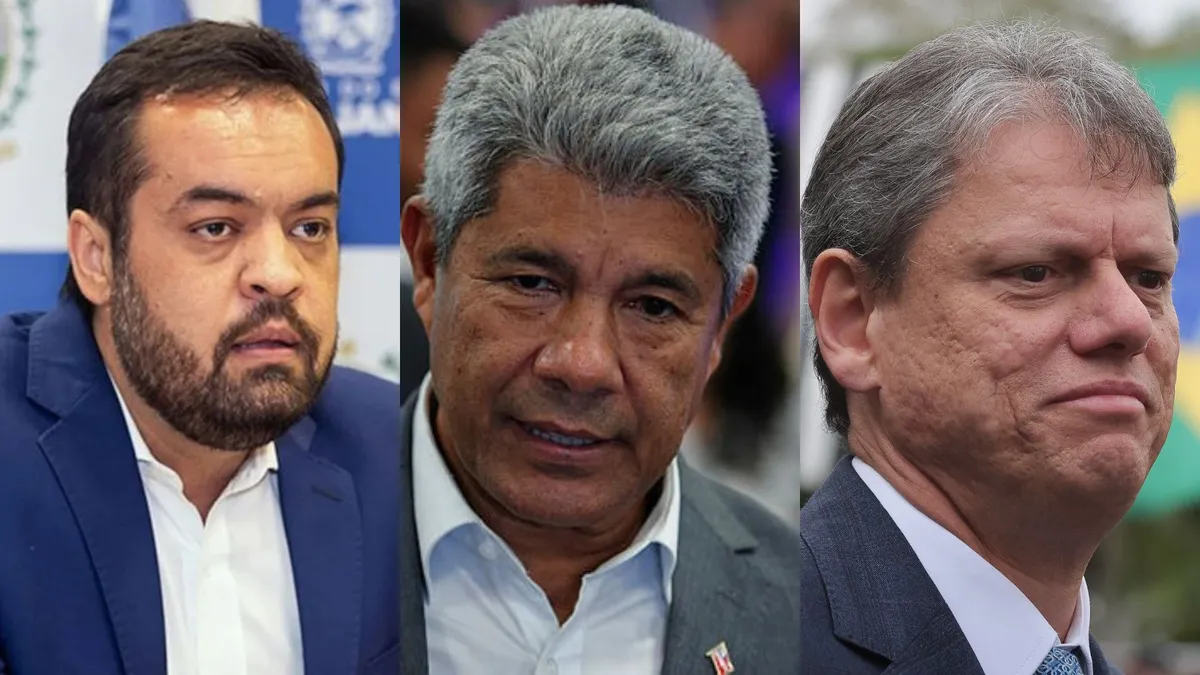 Governadores do RJ, Bahia e São Paulo