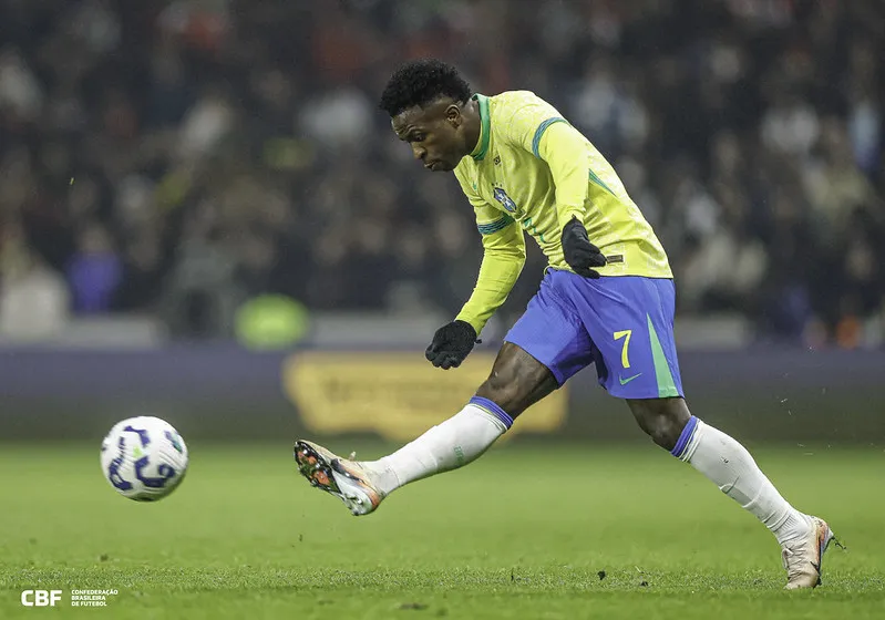 Vinicius Júnior na seleção brasileira