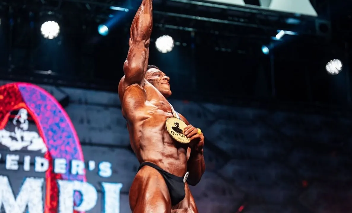 Imagem ilustrativa da imagem Ramon Dino faz história pelo Brasil no Mr. Olympia; saiba premiação