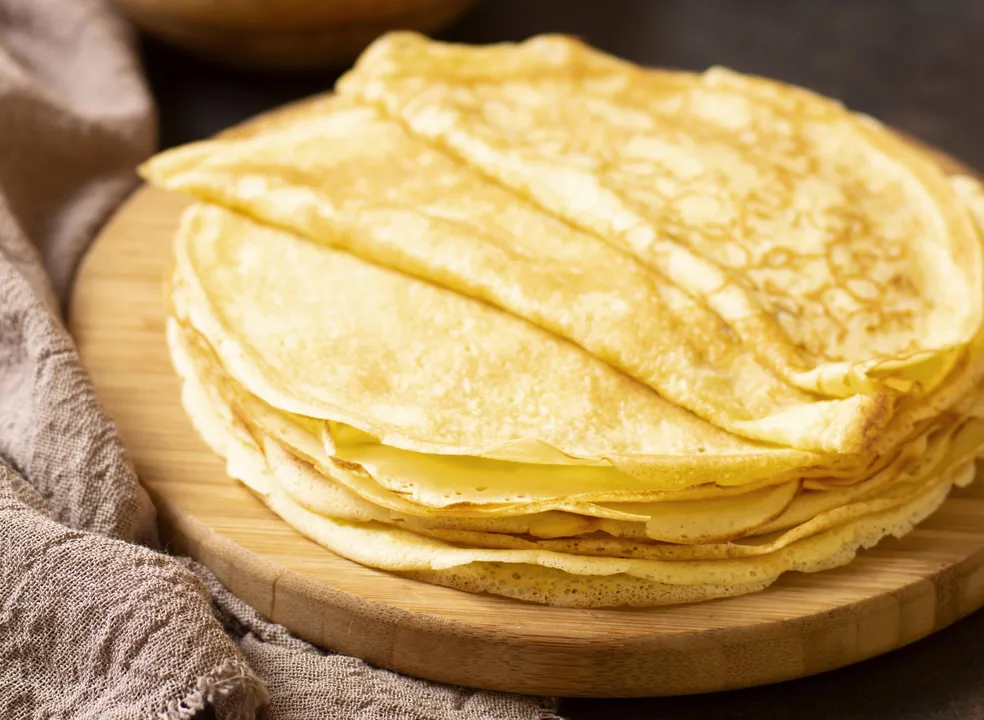 Panqueca sem leite e acessível