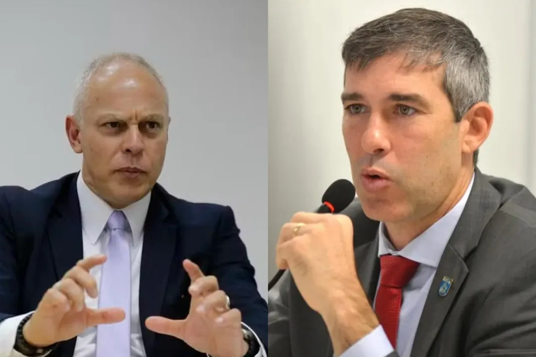 Secretário da Segurança Pública do Rio de Janeiro, Victor Santos e Secretário da Segurança Pública da Bahia, Marcelo Werner