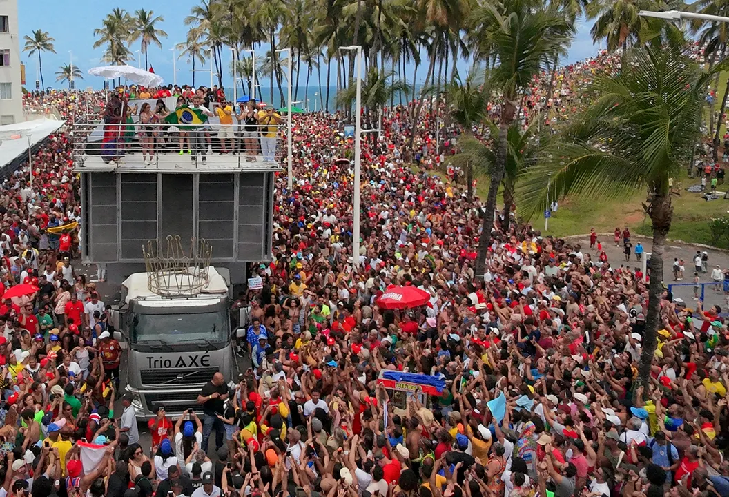 Barra durante manifestações contra a PEC da anistia
