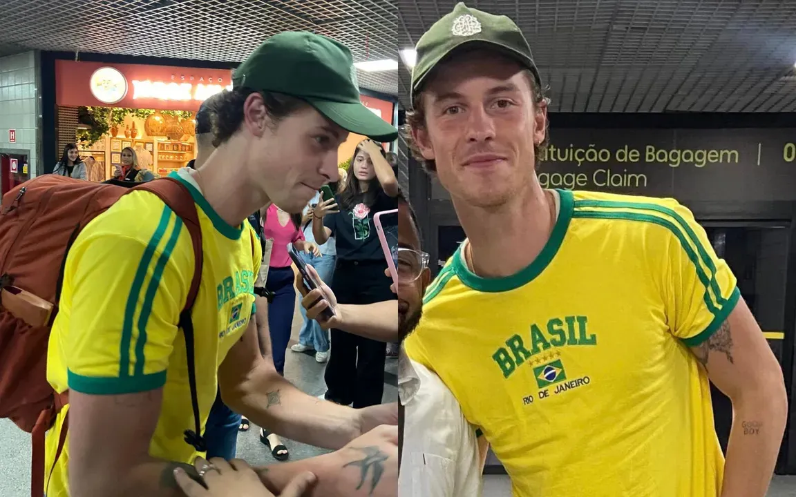 Shawn Mendes está turistando pelo Brasil