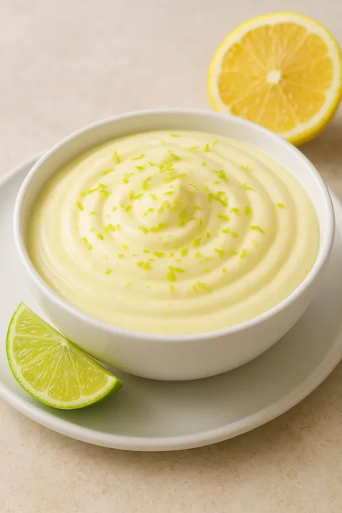 Mousse de Limão cremosa e refrescante