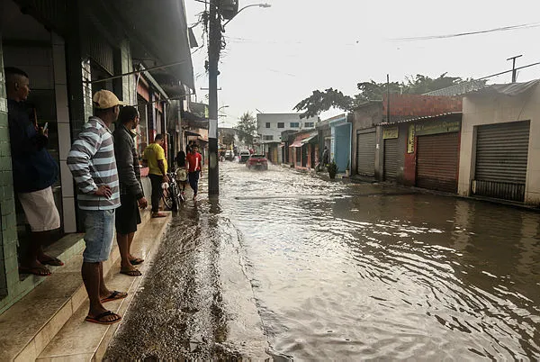 Em 72 horas, o volume chegou a impressionantes 255 milímetros em algumas localidade