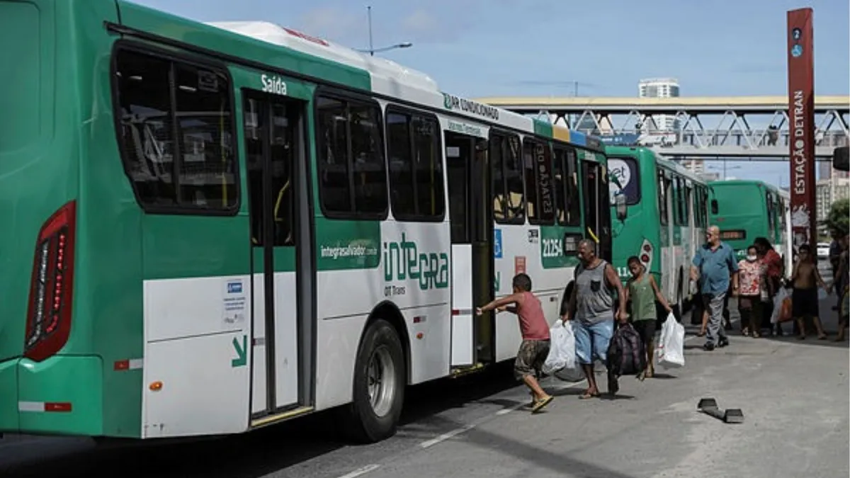 Ônibus de Salvador.