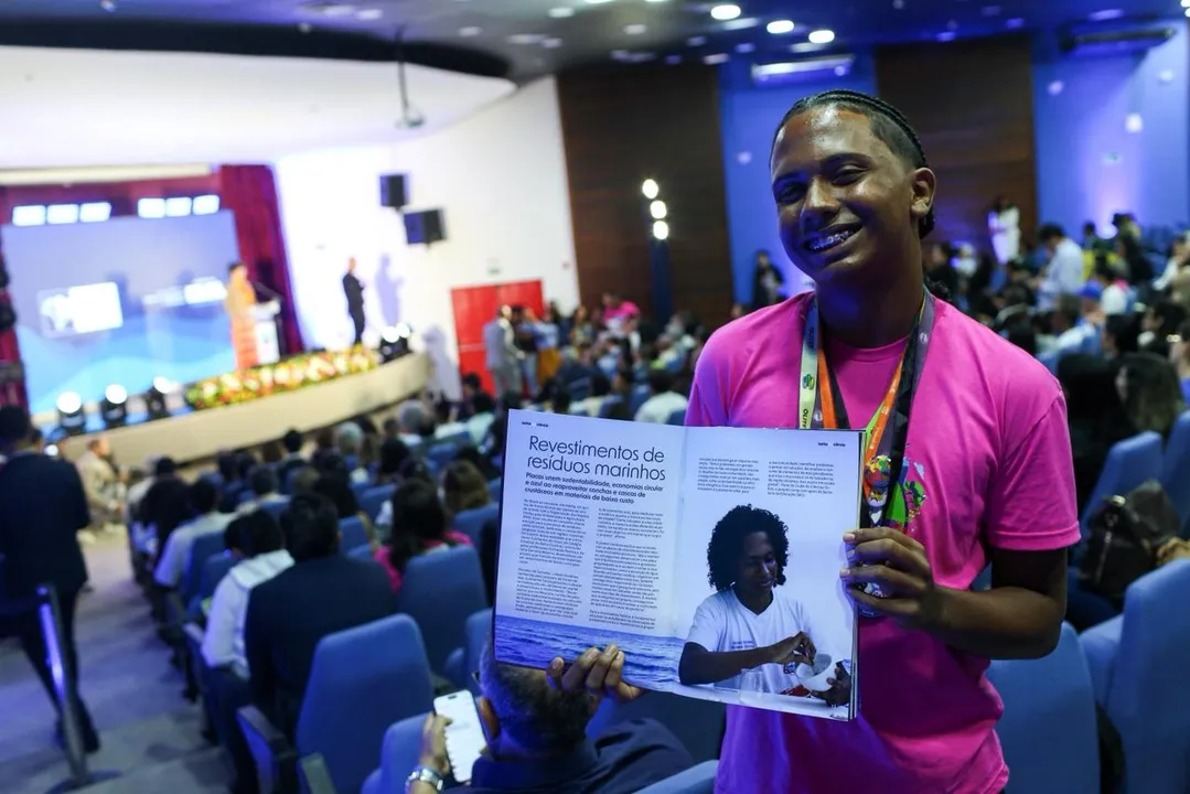 Estudante Guilherme de Jesus Fraga