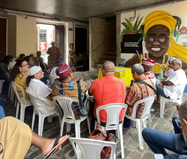 Encontro dos líderes religiosos na Casa do Benin