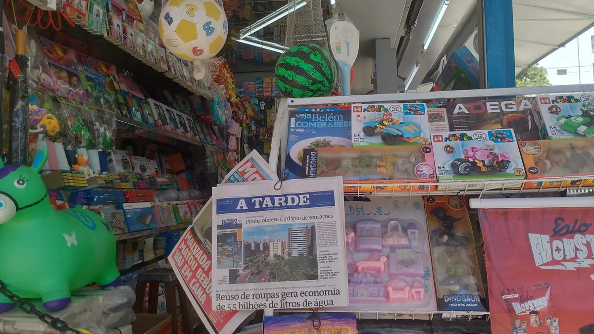 Banca Morumbi, no bairro da Pituba