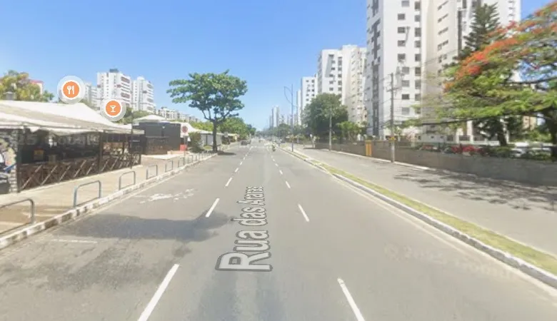 Bairro onde os torcedores foram presos