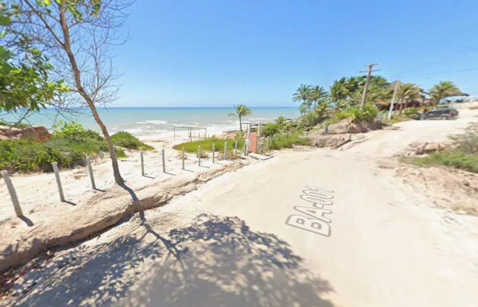 Praia do Tororão, em Prado