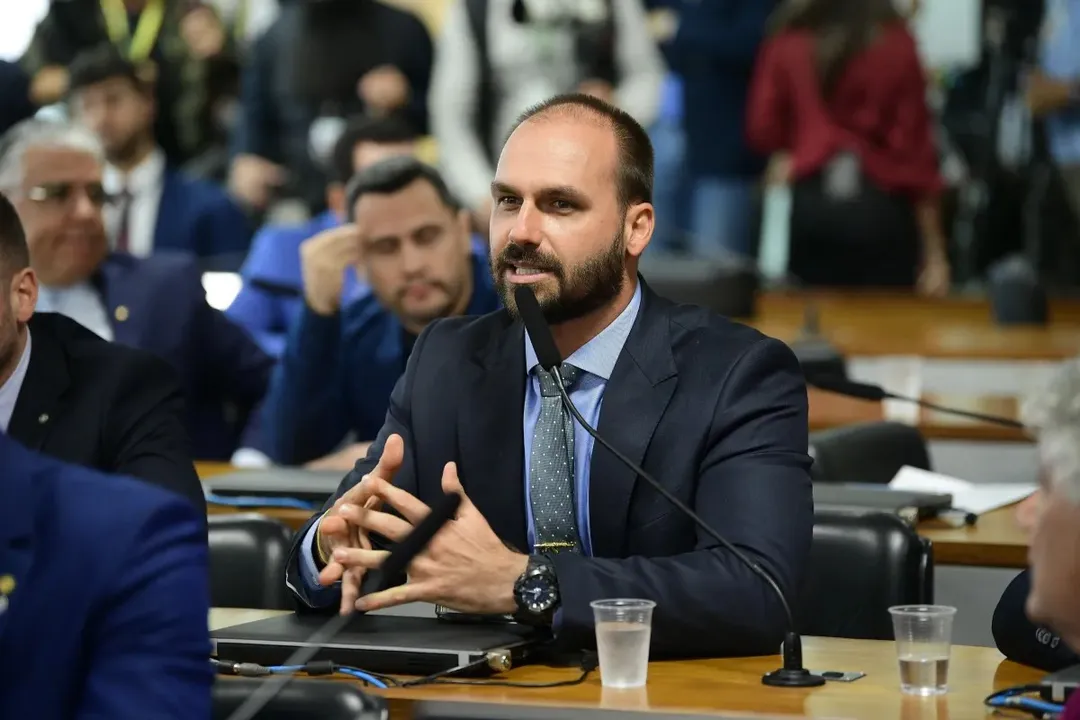 Deputado federal cassado Eduardo Bolsonaro