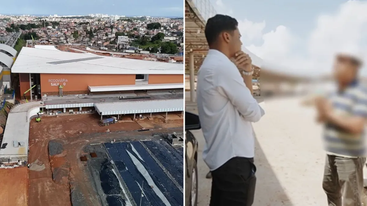 Vereador é barrado por engenheiro de obra da Rodoviária