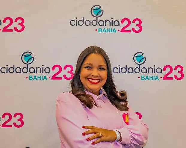 Vereadora Isabela Sousa, presidente do Cidadania na Bahia