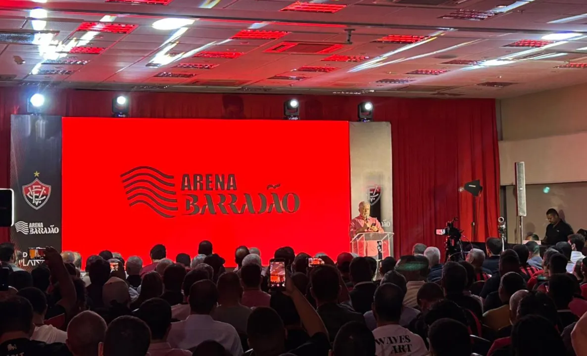 Imagem ilustrativa da imagem Vitória apresenta Arena Barradão: investimento, prazo e nova estrutura