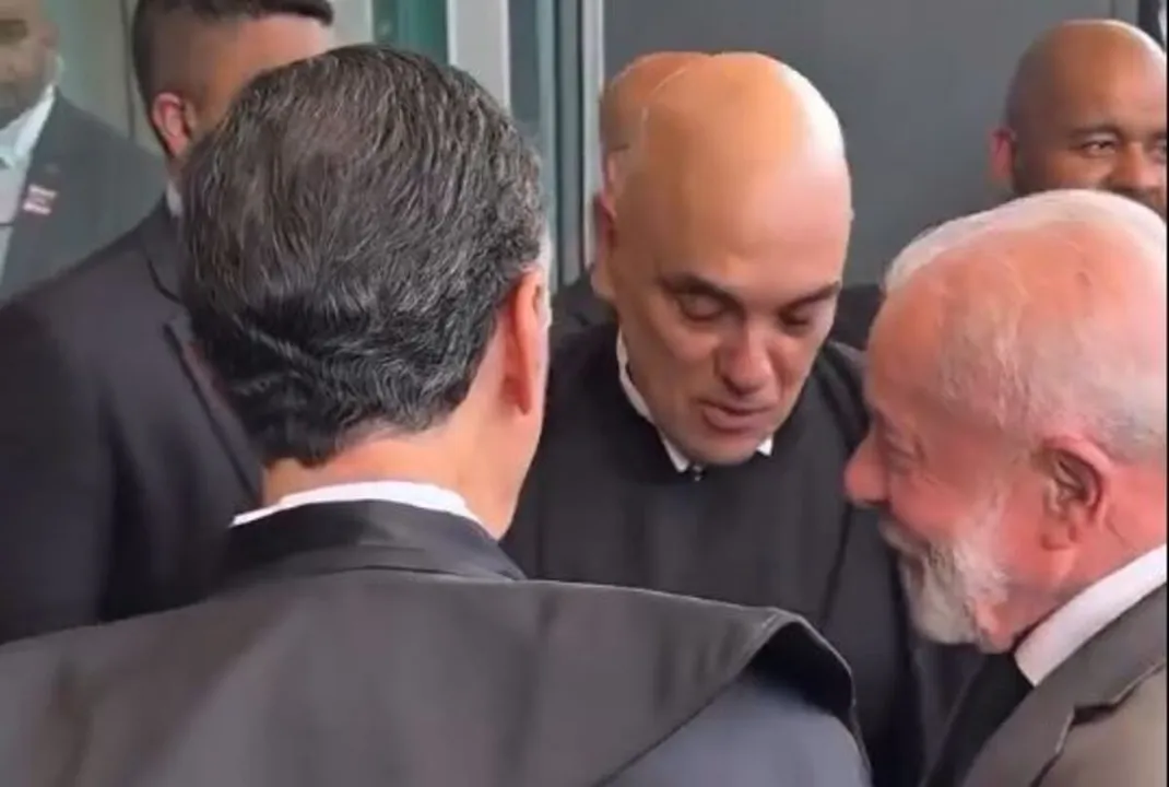 Encontro entre Moraes e Lula no STF
