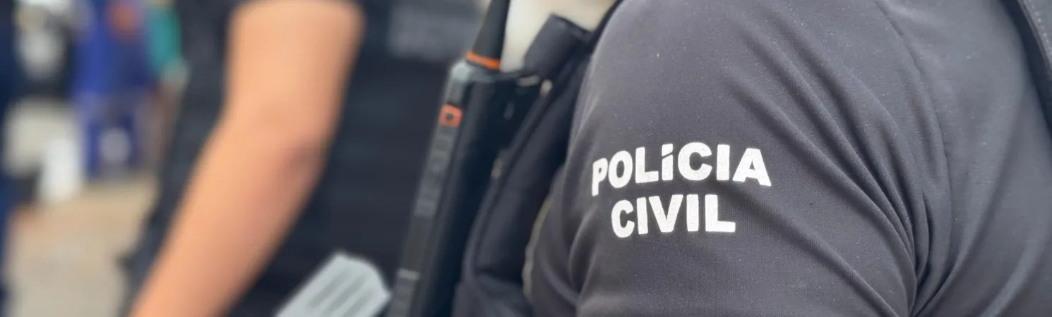 Polícia Civil prende suspeito de estar envolvido em roubo e sequestro de delegada.