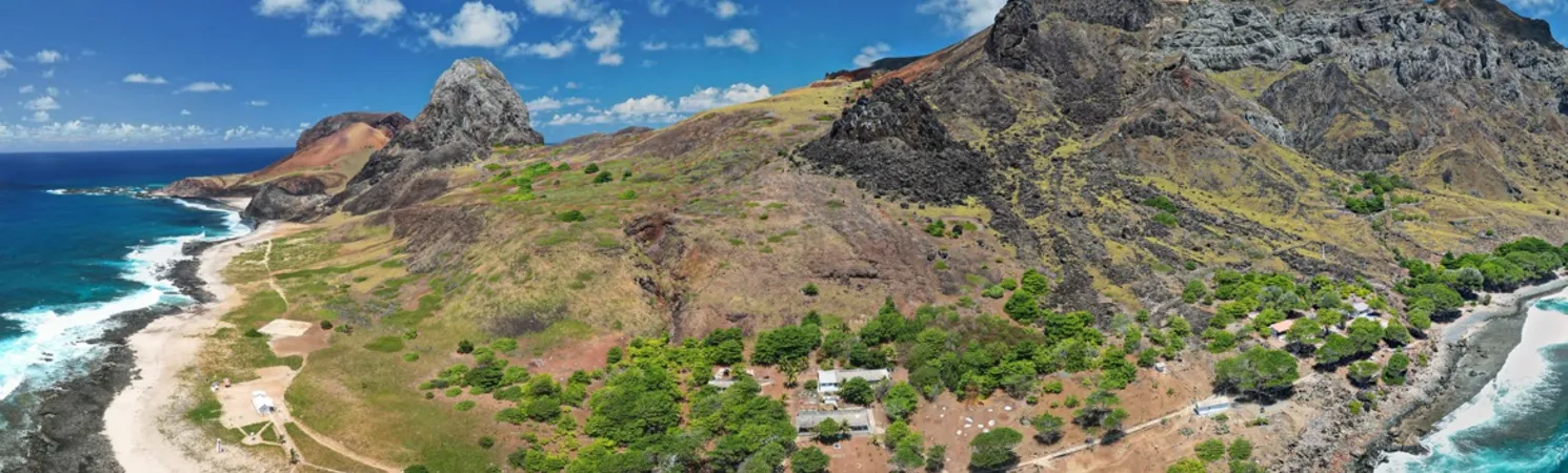 Vulcão brasileiro revela um passado impressionante