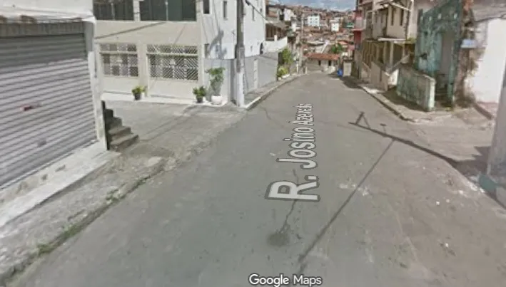 Local onde o crime aconteceu em Salvador (ilustração)
