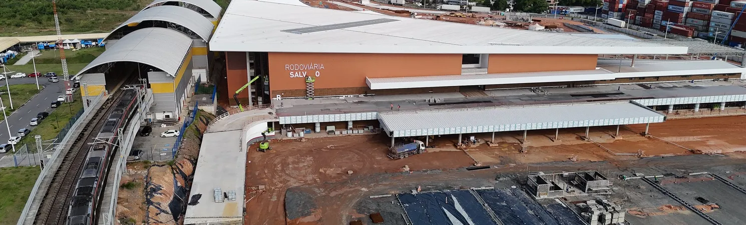 Previsão é de que a nova rodoviária receba mais de 370 linhas de transporte urbano