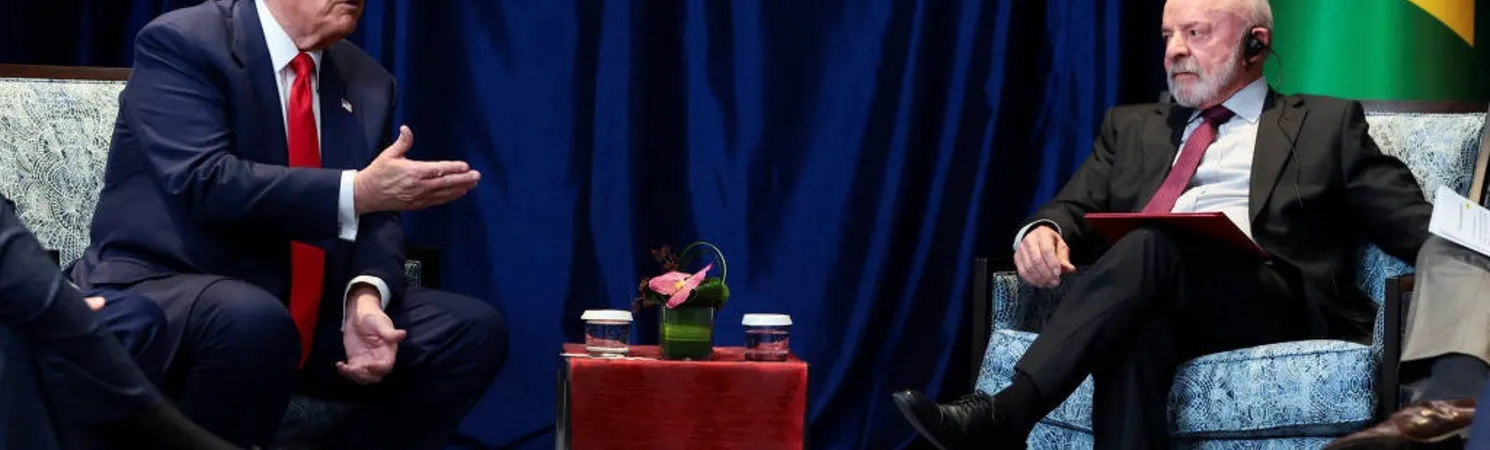 Presidente Donald Trump e Lula se encontraram no domingo, 26, na Malásia