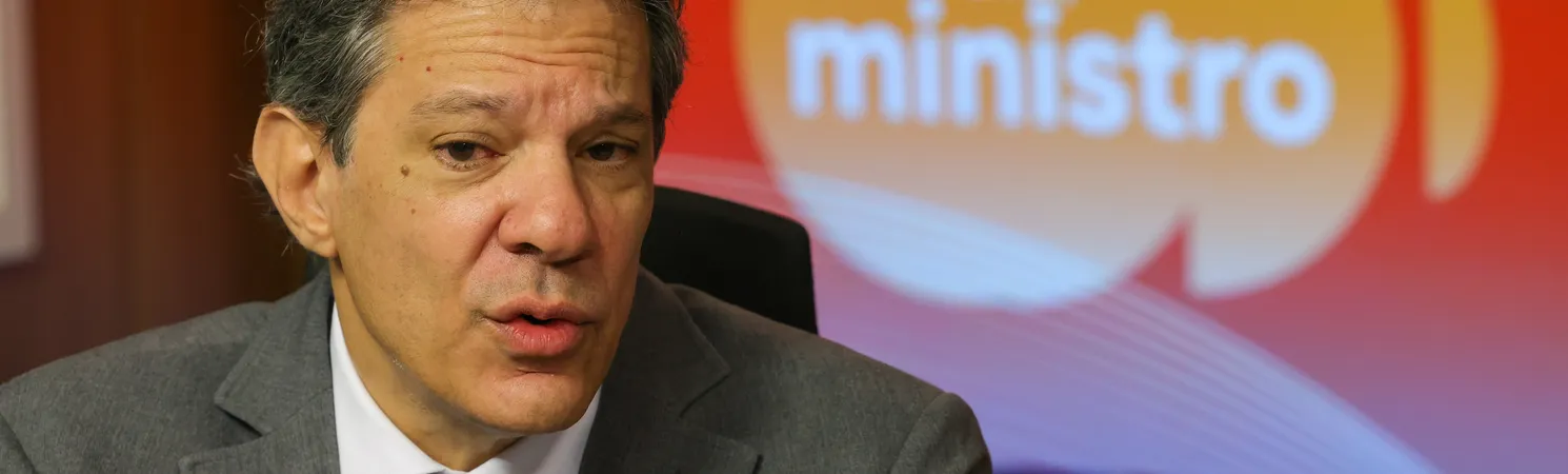 Ministro da Fazenda, Fernado Haddad,  participa do programa Bom Dia, Ministro