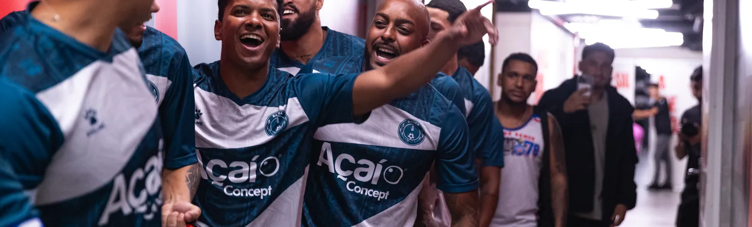 Imagem ilustrativa da imagem Time baiano em Portugal faz até torcedores do Vitória apoiarem o Bahêa