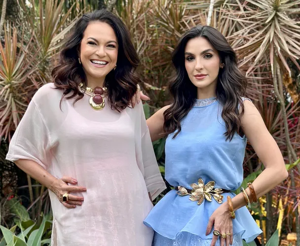 Sabrina e Carolina promovem o Brunch Natalino Martha Paiva