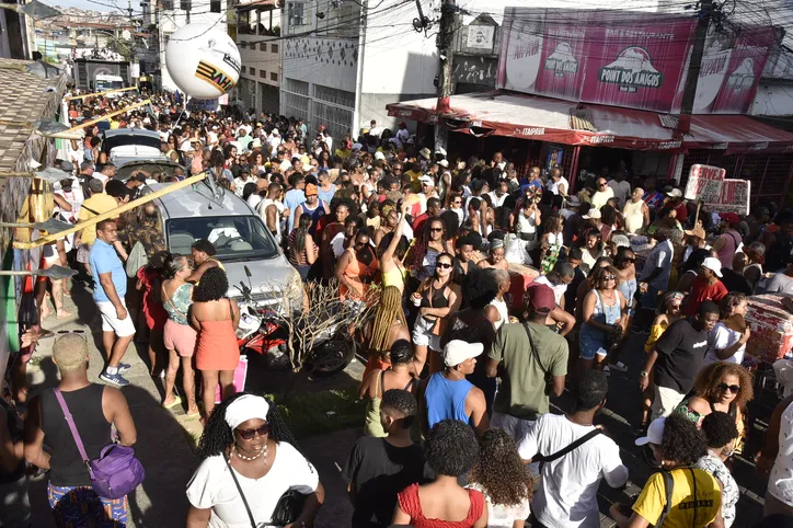 Caminhada da Liberdade, saindo do Curuzu rumo ao Terreiro de Jesus