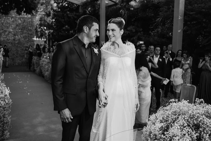 Priscilla e Joca celebraram o amor em um fim de tarde dos mais encantadores