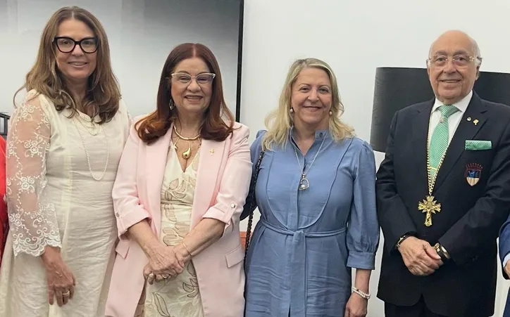 esembargadoras Marielza Brandão, Lícia Fragoso, Cintia Resende e  Nelson José de Carvalho, na CMS
