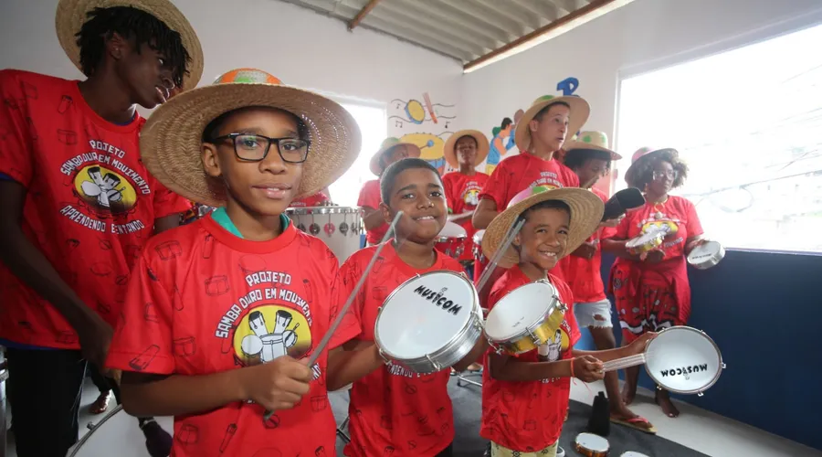 Samba para crianças completa quatro anos