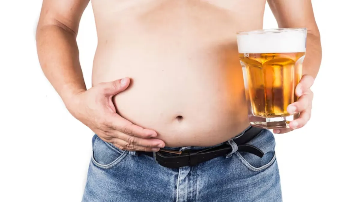 Famosa "barriga de cerveja" pode ir embora com alguns passos