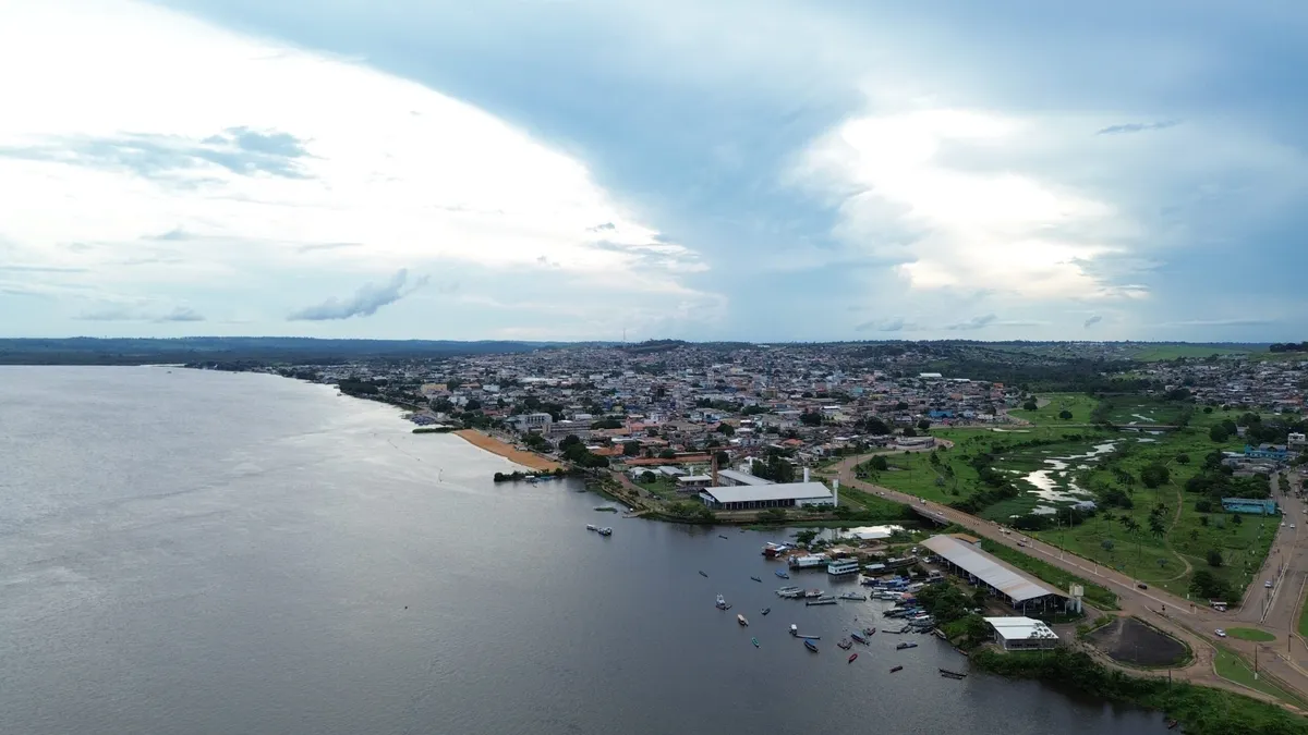 Vista aérea da Cidade de Altamira