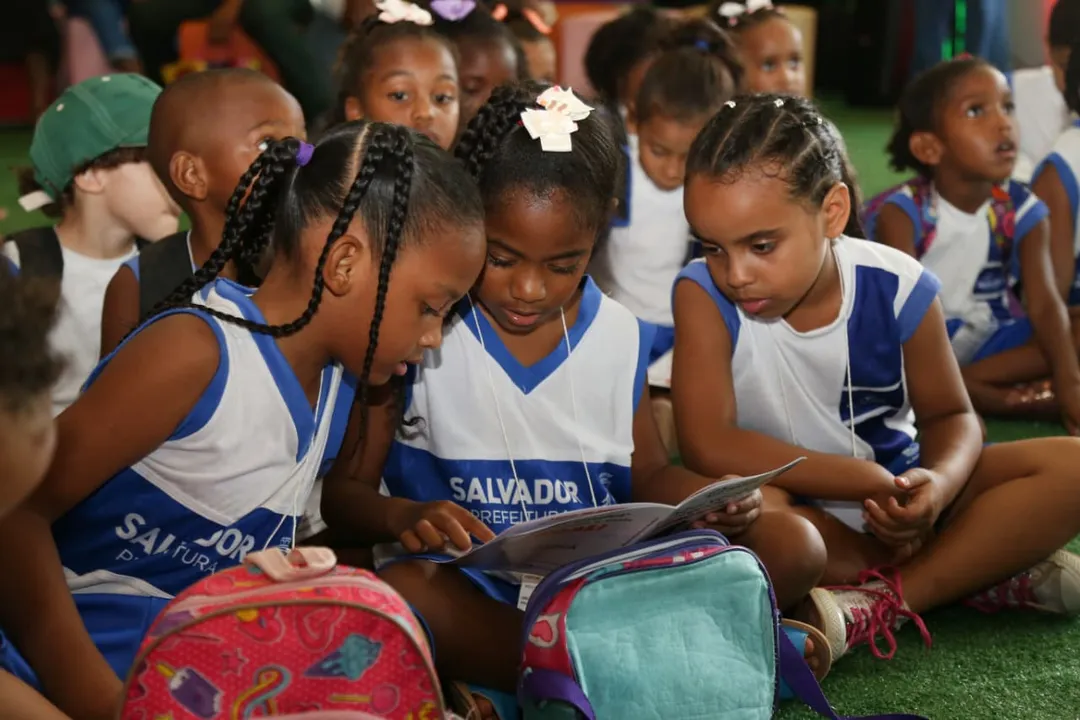 Estudantes da rede municipal de Salvador