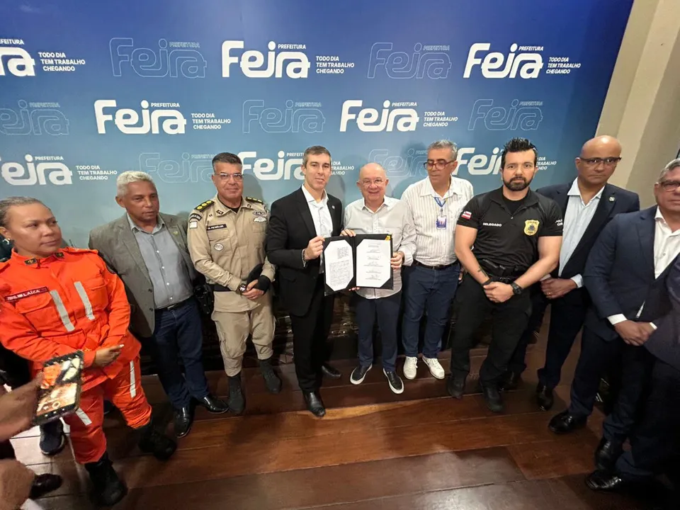 Prefeitura e SSP fortalecem combate à criminalidade em Feira