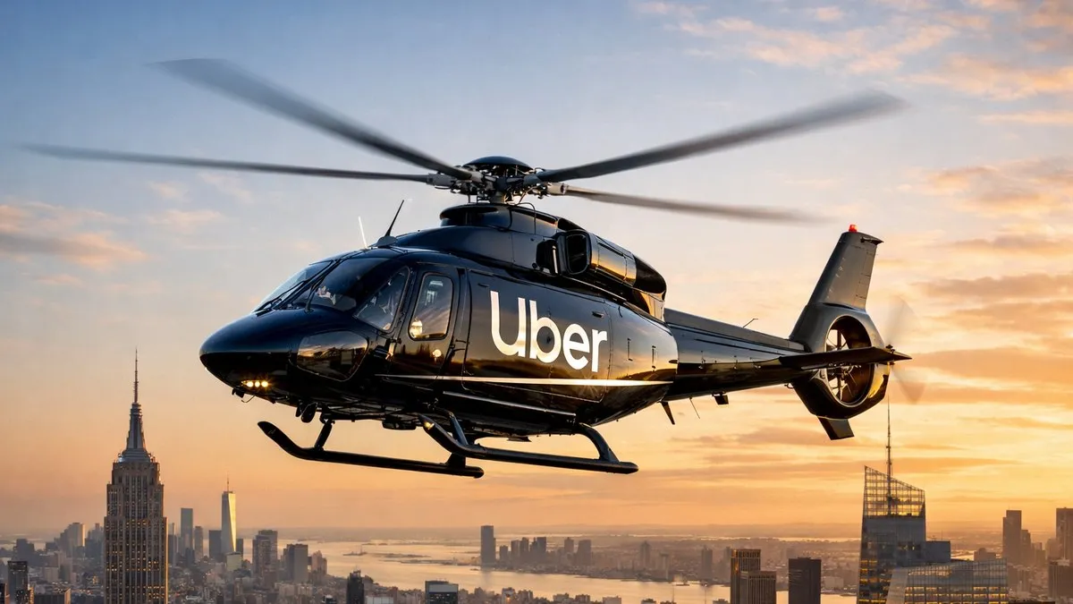 Uber aposta na mobilidade aérea