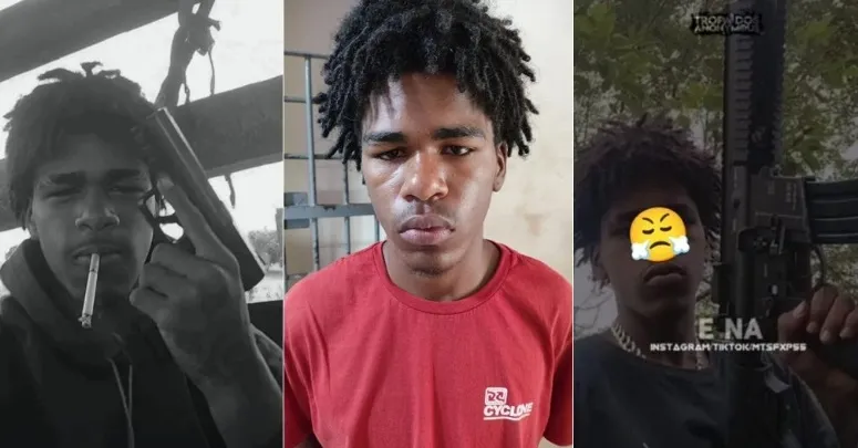 Apesar da pouca idade, Tiziu era apontado pela polícia como um individuo de alta periculosidade