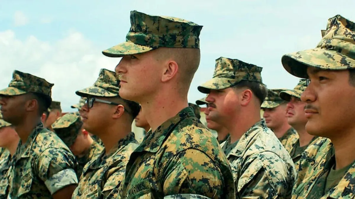 Marines estreou no início de novembro na Netflix