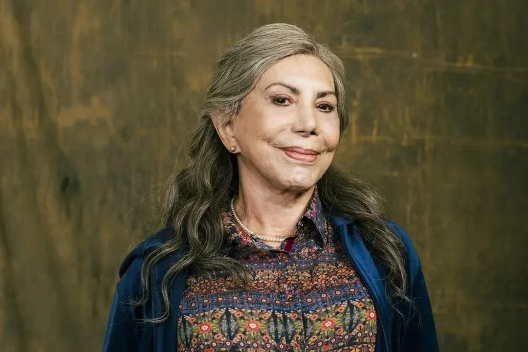 Atriz Arlete Salles, de 87 anos.