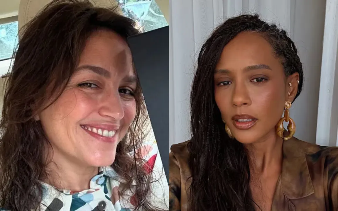 Manuela Dias e Taís Araújo não se dão bem