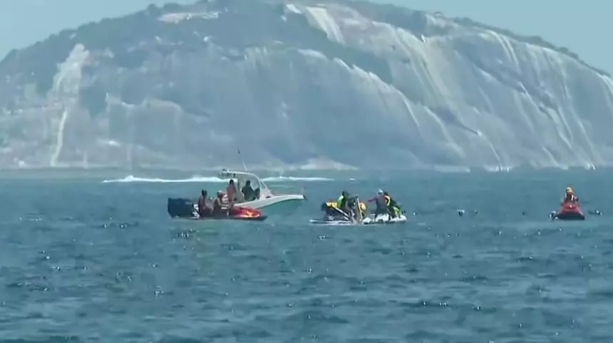 Avião que caiu no Rio de Janeiro