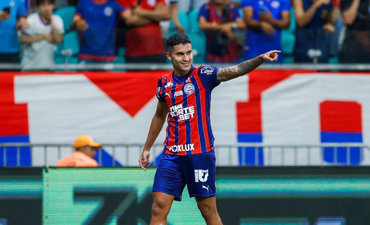 Rodrigo Nestor abriu o placar contra o Sport na Arena Fonte Nova