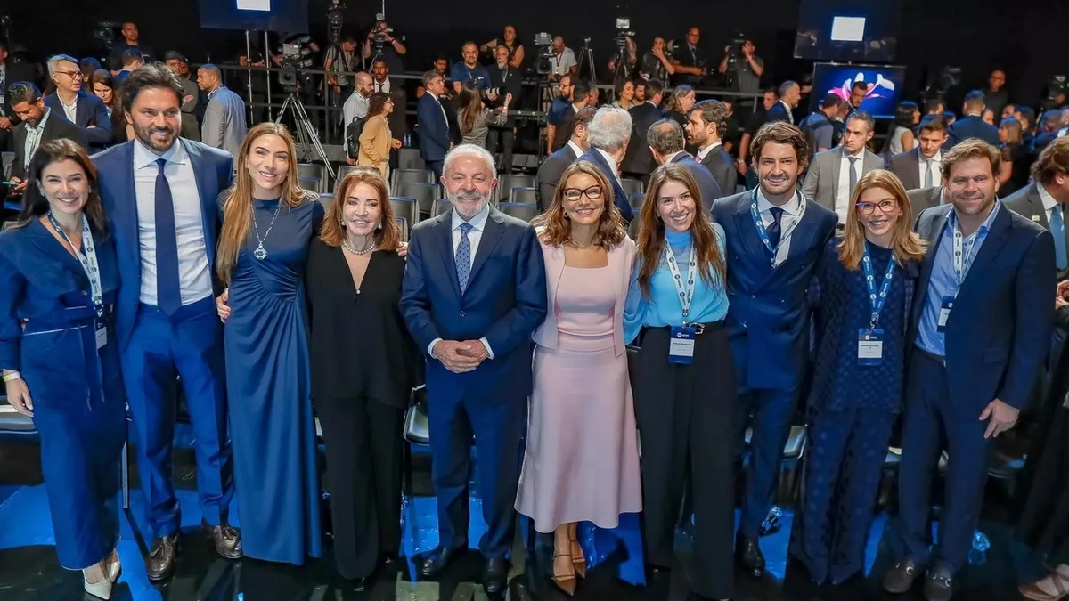 O lançamento do SBT News reuniu nomes centrais da política nacional