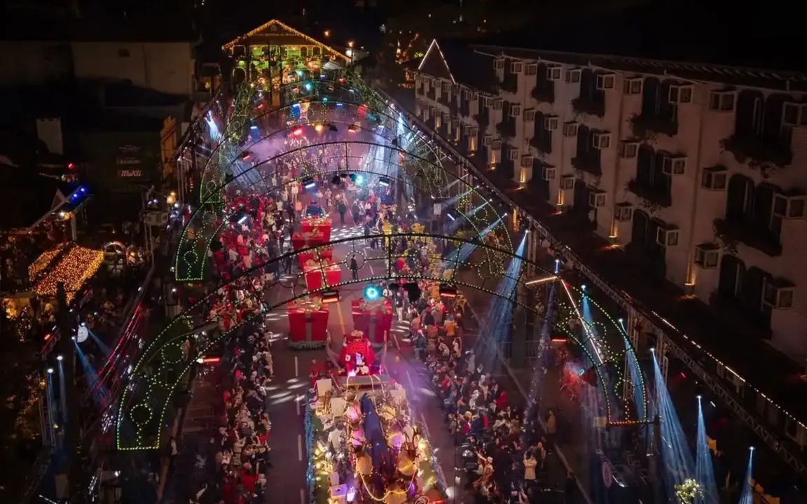 O evento atrai milhões de turistas