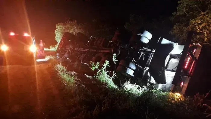 Motoristas e ajudantes não se feriram